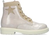 Beberlis 22040 Veterboots - Laarzen Met Veters - Meisjes - Beige - Maat 27