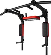 Multifunctionele Pull Up Bar & Dip Station - Optrekstang - Parallettes - Fitness - Wandmontage