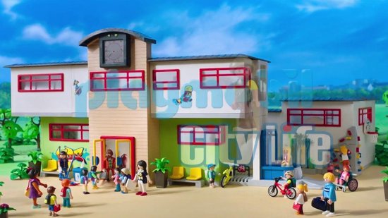 Playmobil 9453 Ecole aménagée- City Life- L'école- Ecole Enfants