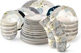 Laura Ashley Heritage 56 delig Serviesset Assorti (8 persoons)