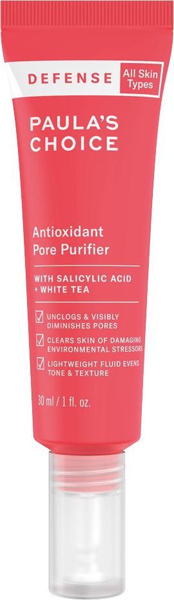 Paula's Choice Defense Antioxidant Pore Purifier - Serum met Salicylzuur - Alle Huidtypen - 30 ml