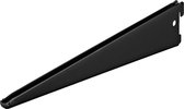 Wovar Plankdrager voor Dubbele F|rails Zwart 370 mm | Per Stuk