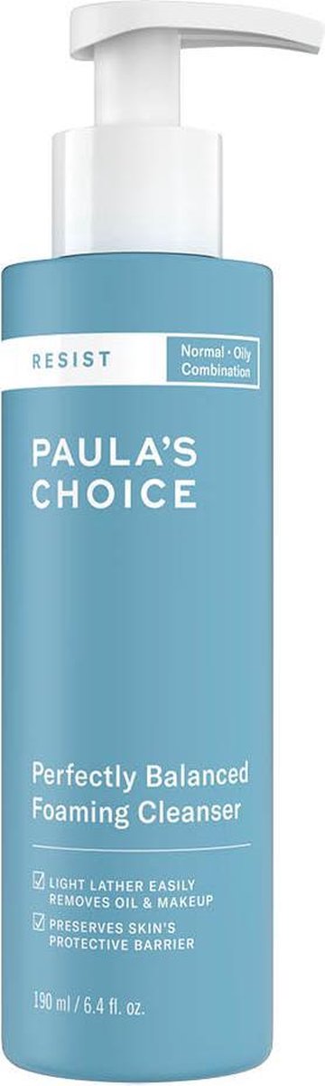 Paula's Choice RESIST Anti-Aging Foaming Gezichtsreiniger - Gecombineerde & Vette Huid - 190 ml