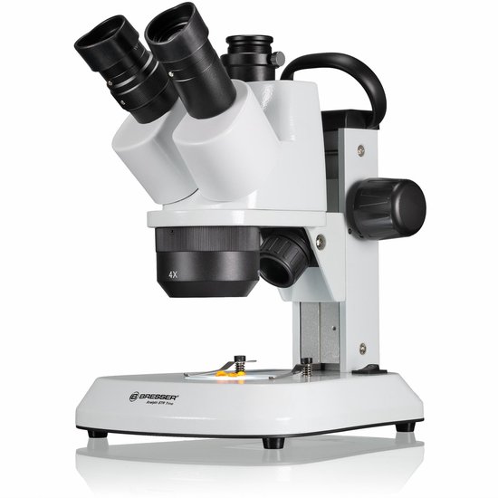 Bresser Microscoop - Analyth STR Trino - 10x tot 40x Vergroting - Op- en Doorzichtmicroscoop
