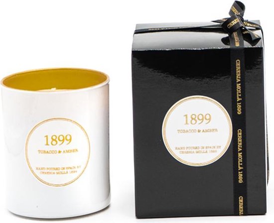 1899 tobacco amber & - Gold Edition 3 wick XL Candle including a massive 7 tobacco & amber (230g)