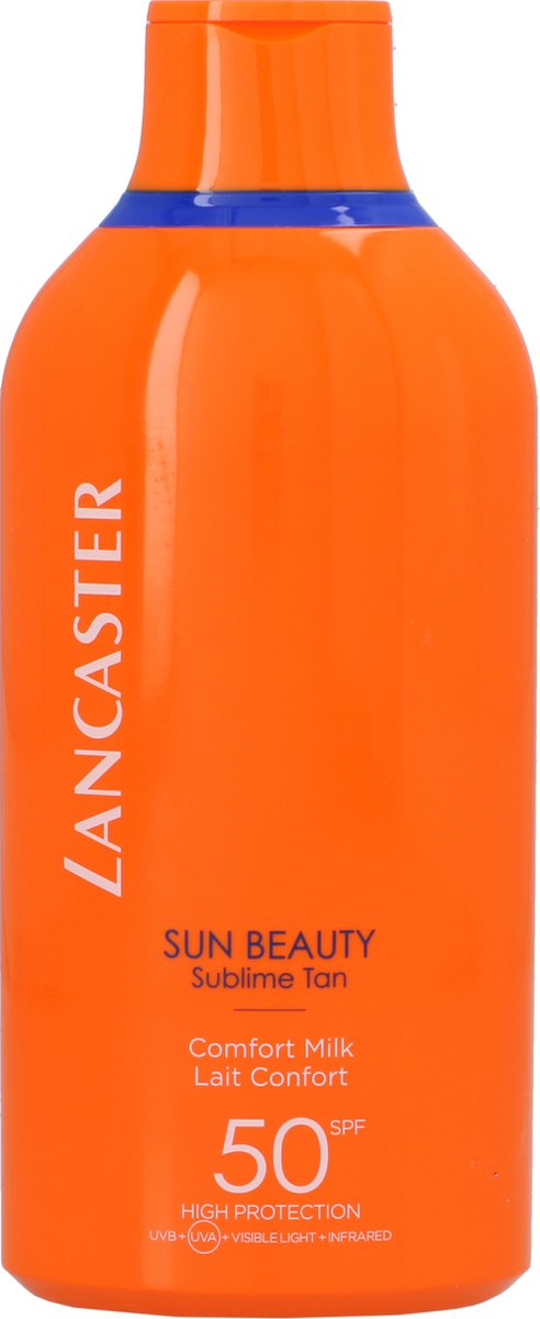 Lancaster Sun Beauty Lait Confort SPF50 400ml | bol.com