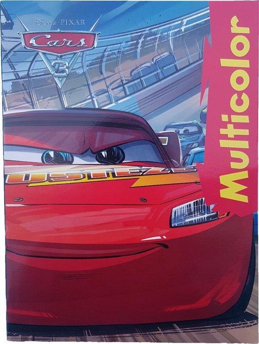 kleurboek cars 3 het nieuwste kleurboek 2021