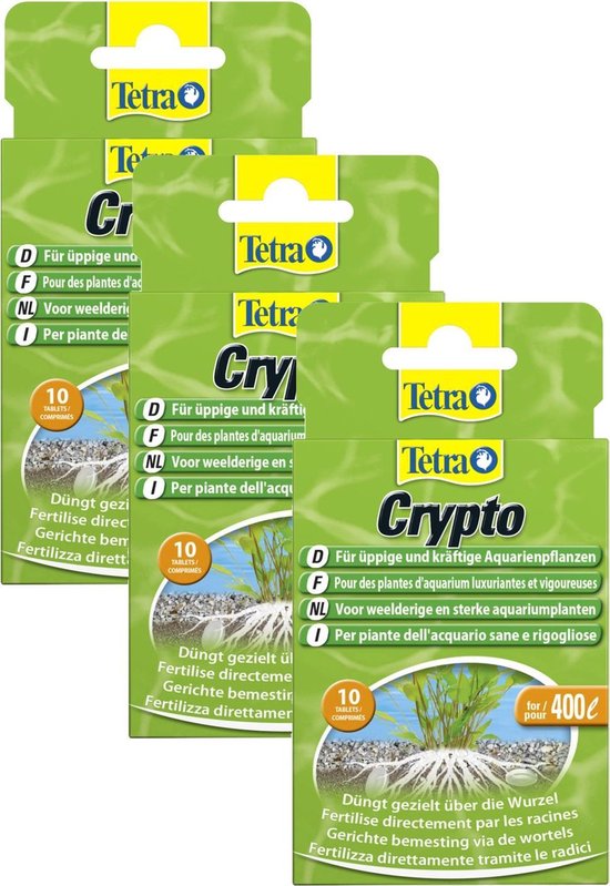 Tetra Plant Crypto Meststoftabletten - Plantenmeststoffen - 3 x 10 tab ...