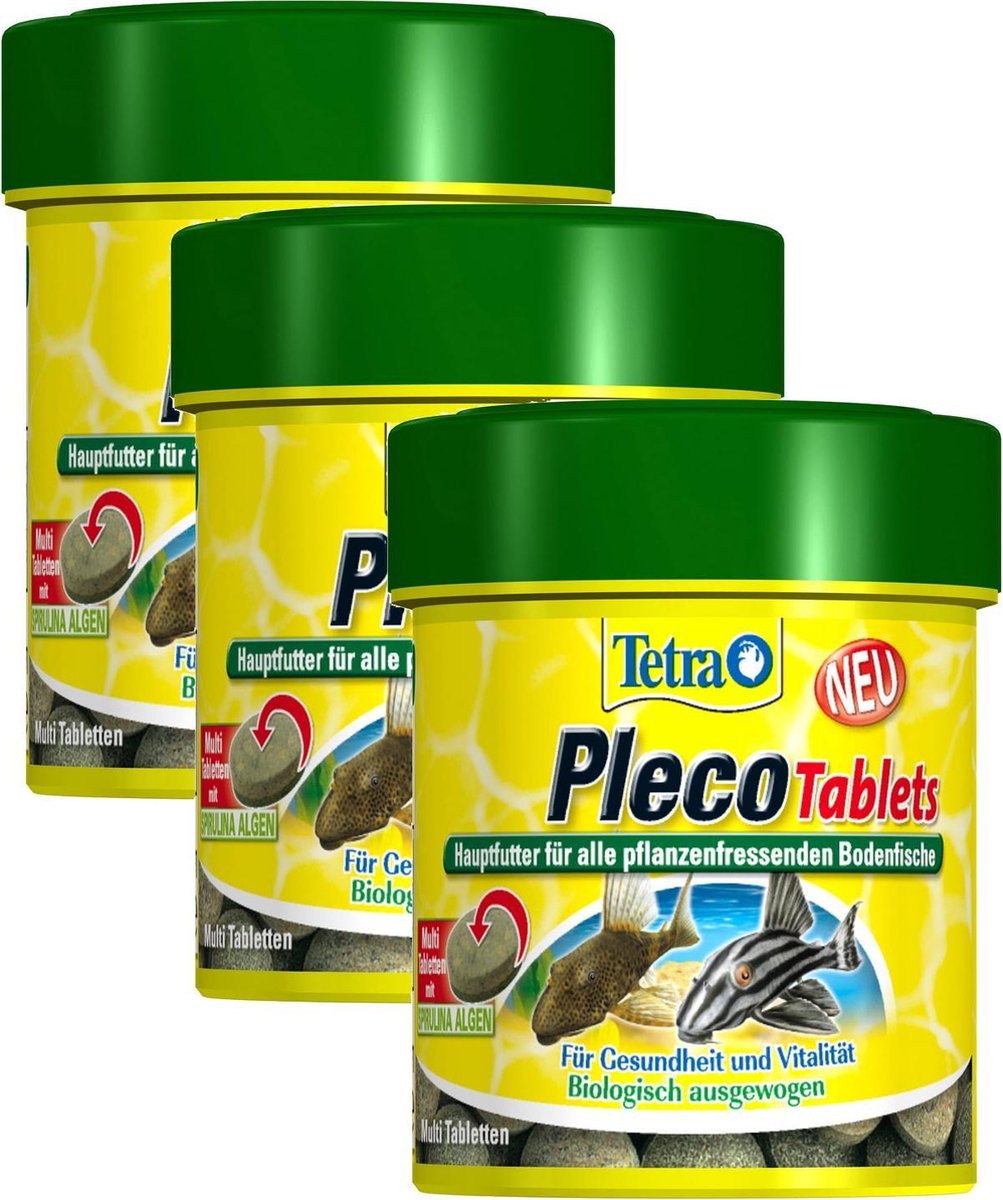 Tetra Plecomin Tabletten - Vissenvoer - 3 x 120 stuks