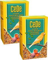Cede Eggfood Canary - 2 pcs à 1 kg - Nourriture pour oiseaux