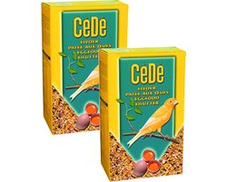 Cede Eivoer Kanarie - 2 St à 1 kg - Vogelvoer