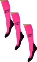 Stapp Horse Kniekous Horse Deocell Pink - Ruiterkleding - 3 x 39-42