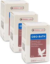 Versele-Laga Oropharma Oro-Bath Badzout - Vogelsupplement - 3 x 50 g