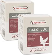 Versele-Laga Oropharma Calci-Lux Voor Eischaal&Skelet - Vogelsupplement - 2 x 150 g