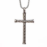 viking ketting | kruis | stainless steel | unisex | ketting met kruis