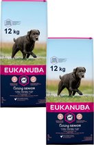 Eukanuba Caring Senior Large Breed Kip - Hondenvoer - 2 x 12 kg