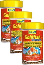 Tetra Visvoer Goldfish Granules - Vissenvoer - 3 x 100 ml
