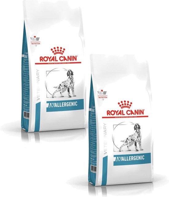heerser solidariteit Bestaan Royal Canin Veterinary Diet Anallergenic - Hondenvoer - 2 x 8 kg | bol.com