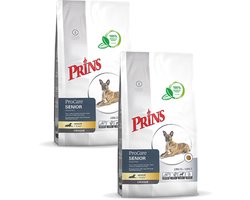 Prins Procare Senior Croque Superior Gevogelte&Vlees - Hondenvoer - 2 x 10 kg