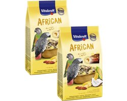 Vitakraft African Papegaaienvoer - Vogelvoer - 2 x 750 g