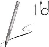 DrPhone Pro Logic2 – Stylus Pen voor windows apparaten - 4096 Drukgevoeligheid – Brede Compatibiliteit – 40 Uur Gebruik - Zilver