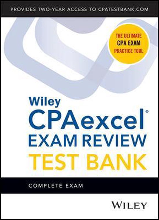 Wiley's CPA 2022 Test Bank Complete Exam (2Year Access