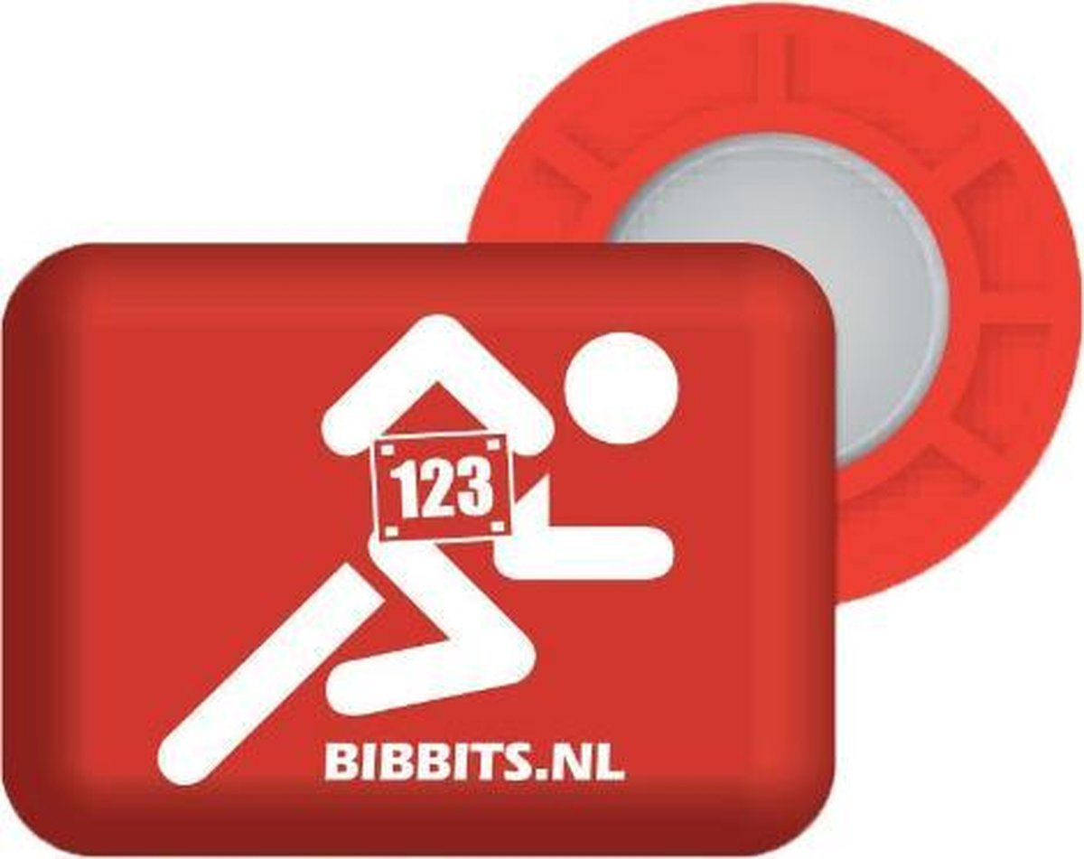 Bibbits hardloopmagneten | 123 Runner Red