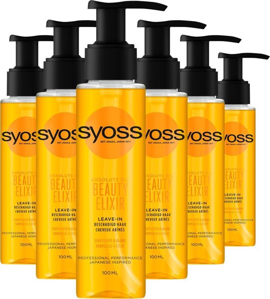 Voorrecht De andere dag uitroepen Syoss Absolute Oil Beauty Elixir 6x 100ml - Voordeelverpakking | bol.com