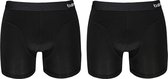 BAMBOO Boxershorts Zwart 2 stuks in een verpakking by Apollo