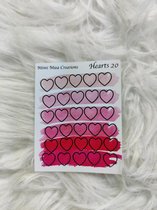 Mimi Mira Creations Functional Planner Stickers Hearts 20