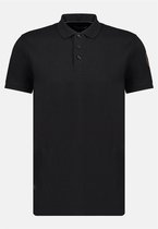 DEELUXE Poloshirt van getextureerd katoenTAN Black