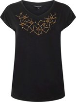 Tramontana | T-Shirt Embellishment | Black | Maat M