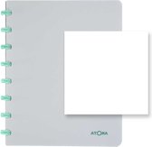 Atoma | Notebook Systeem | Smooth | A5 | blauw | blanco