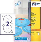 Avery CD/DVD Labels, Classic size, Ø 117mm (10)