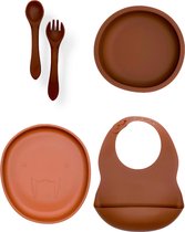 Lonnie Serviesset - Set Walrus Compleet - Klei - Kinderservies - Servies - Bestek