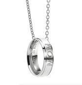 Bijoux by Ive - Ketting - Hanger - Ring met Mom - Love You Mom