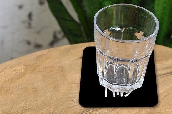 Sous- Sous-verres pour verres - Proverbes - Citations - You got this - 10x10 cm - Sous-verres en verre - 6 pièces