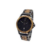 WOED | Houten horloge | Metaal | Fagus