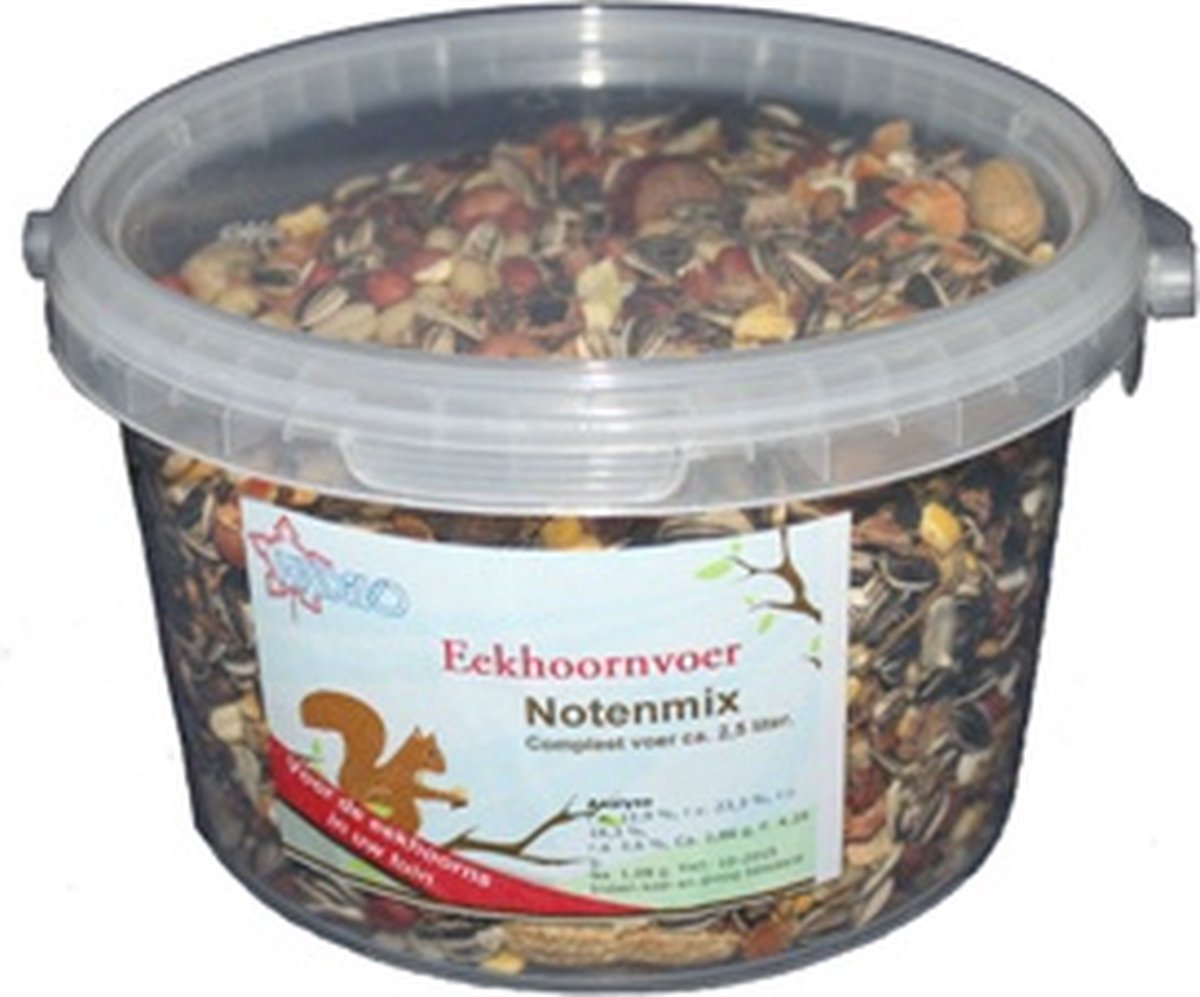 Hadivo - Eekhoorn voedermix - 2.5kg