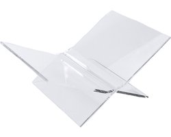 Boekenstandaard - Acrylglas Boekenhouder - Transparant - 36x24cm - Modern Design - Boekensteun - Bookstand - Book Holder