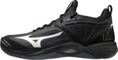 Mizuno Wave Momentum 2 Sportschoenen - Maat 44.5 - Mannen - zwart - wit