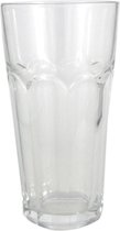 Drinkglas - Facet - 6 Stuks - 16cm - 480 ml