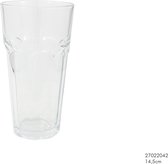 Drinkglas - Facet - 14Cm - 350Ml  -  6 Stuks - Waterglas