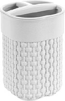 Arte Regal Tandenborstelhouder 9 X 9 X 12 Cm Wit