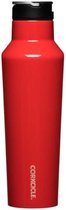 Corkcicle Sport Cantine Cardinal 600ml Acier Inoxydable Rouge