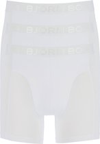 Björn Borg boxershorts Core (3-pack) - heren boxers normale lengte - wit -  Maat: S