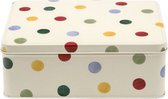Boîte de rangement Polka Dots - Dots - Étain - Rectangle - 20 x 15 x 8 cm - Emma Bridgewater
