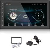 Bol.com TechU™ Autoradio T124 – 2 Din – 7.0 inch Touchscreen Monitor – FM radio – Bluetooth & Wifi – USB – SD – Handsfree bellen... aanbieding