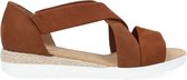 Gabor 711.1 Sandalen - Dames - Cognac - Maat 43