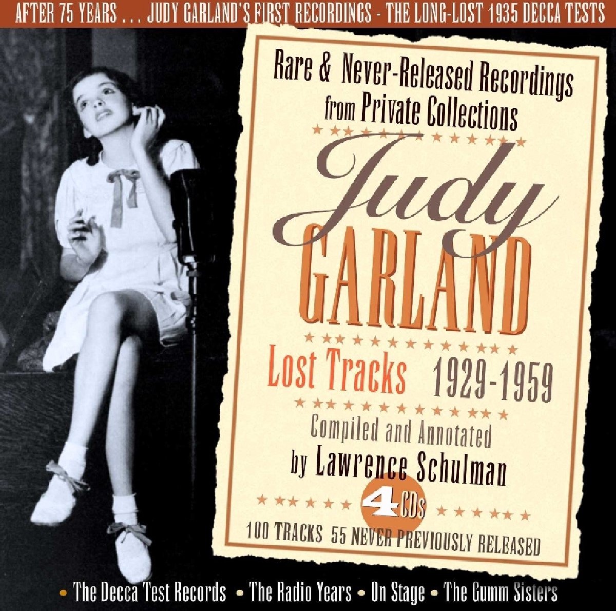 Judy Garland - Lost Tracks 1929 - 1959 (4 CD) (Remastered)